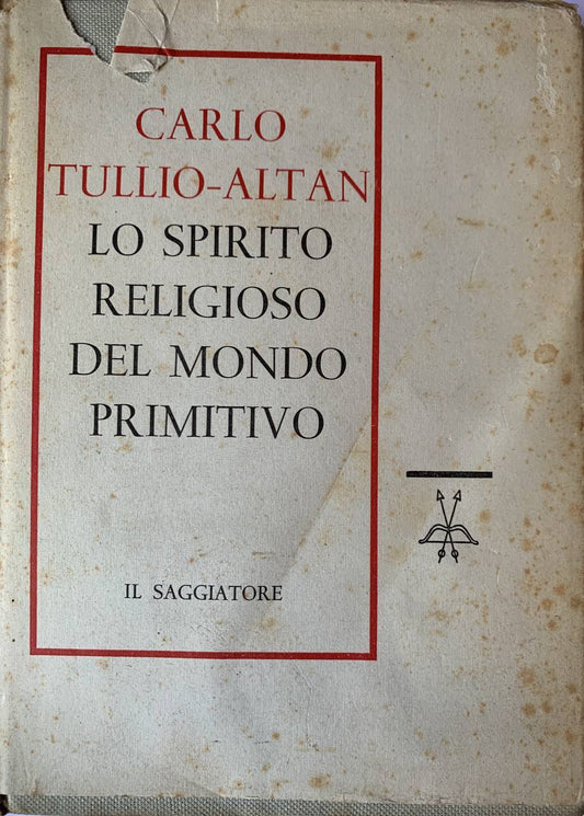 Lo spirito religioso del mondo primitivo - copertina