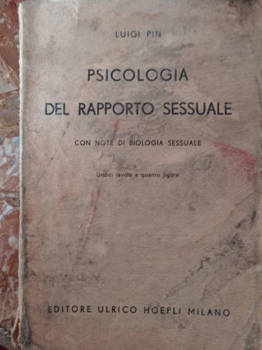 Psicologia del rapporto sessuale - copertina