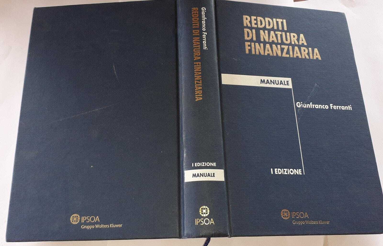 Redditi di natura finanziaria - copertina