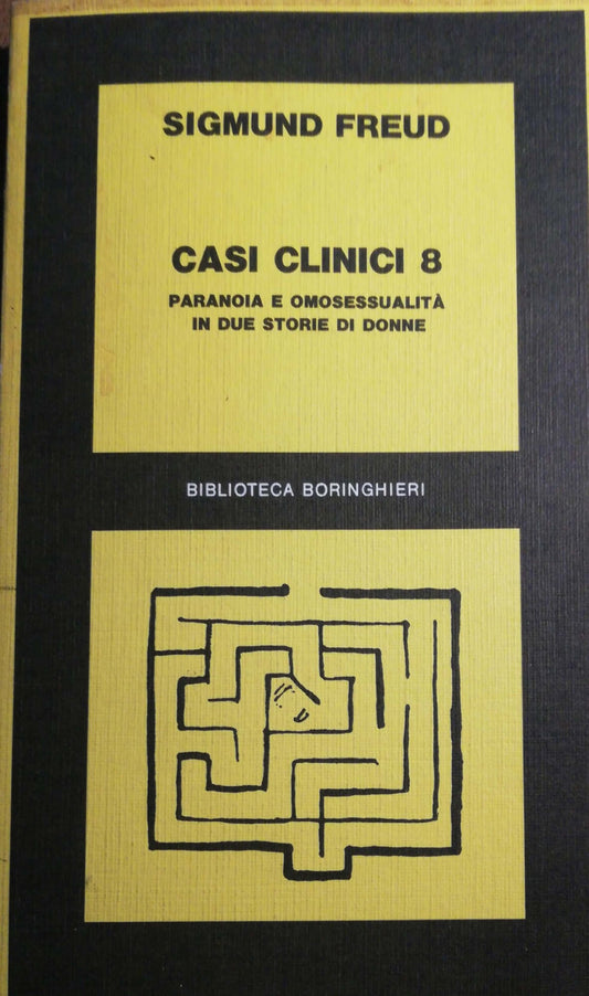 Casi clinici 8 , paranoia e omosessualità in due storie di donne - copertina