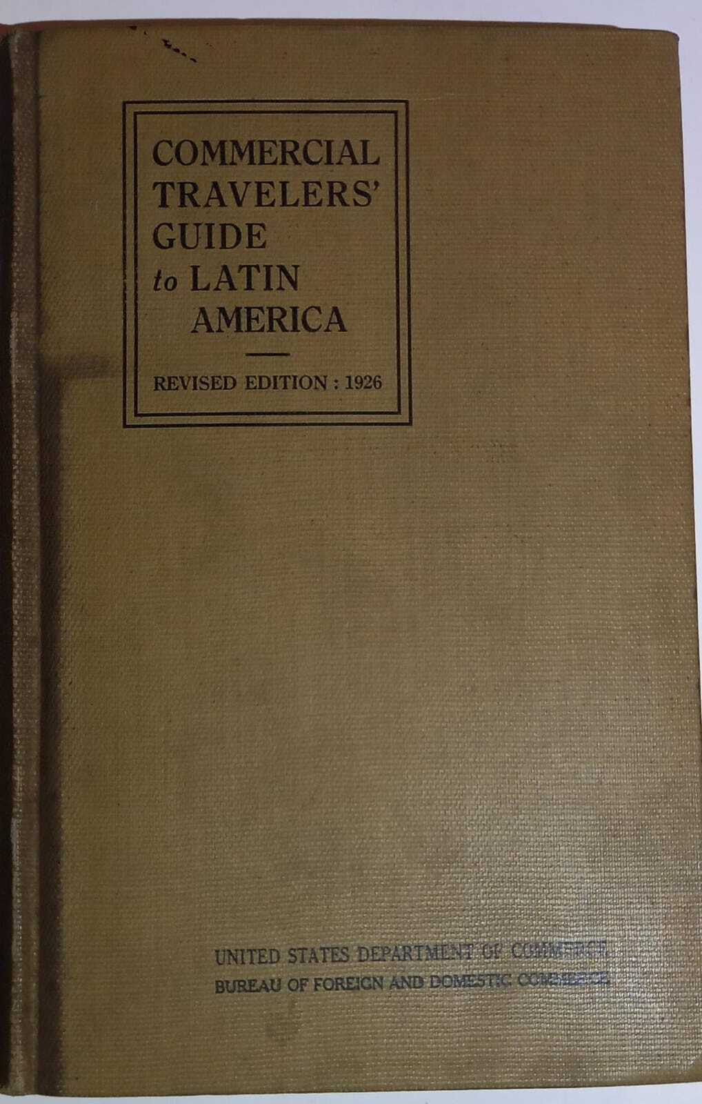 Commercial Travelers' Guide to Latin America - copertina