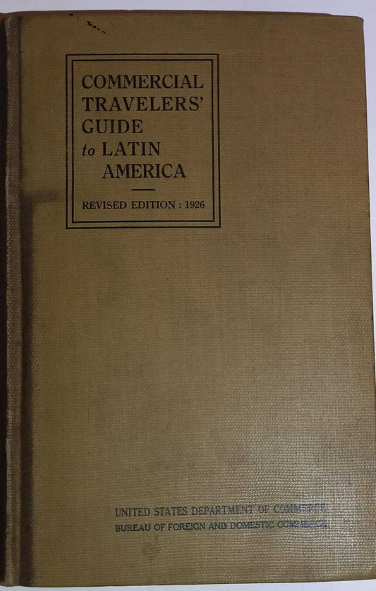 Commercial Travelers' Guide to Latin America - copertina