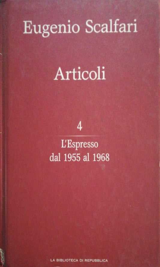 L'Espresso dal 1955 al 1968 - copertina