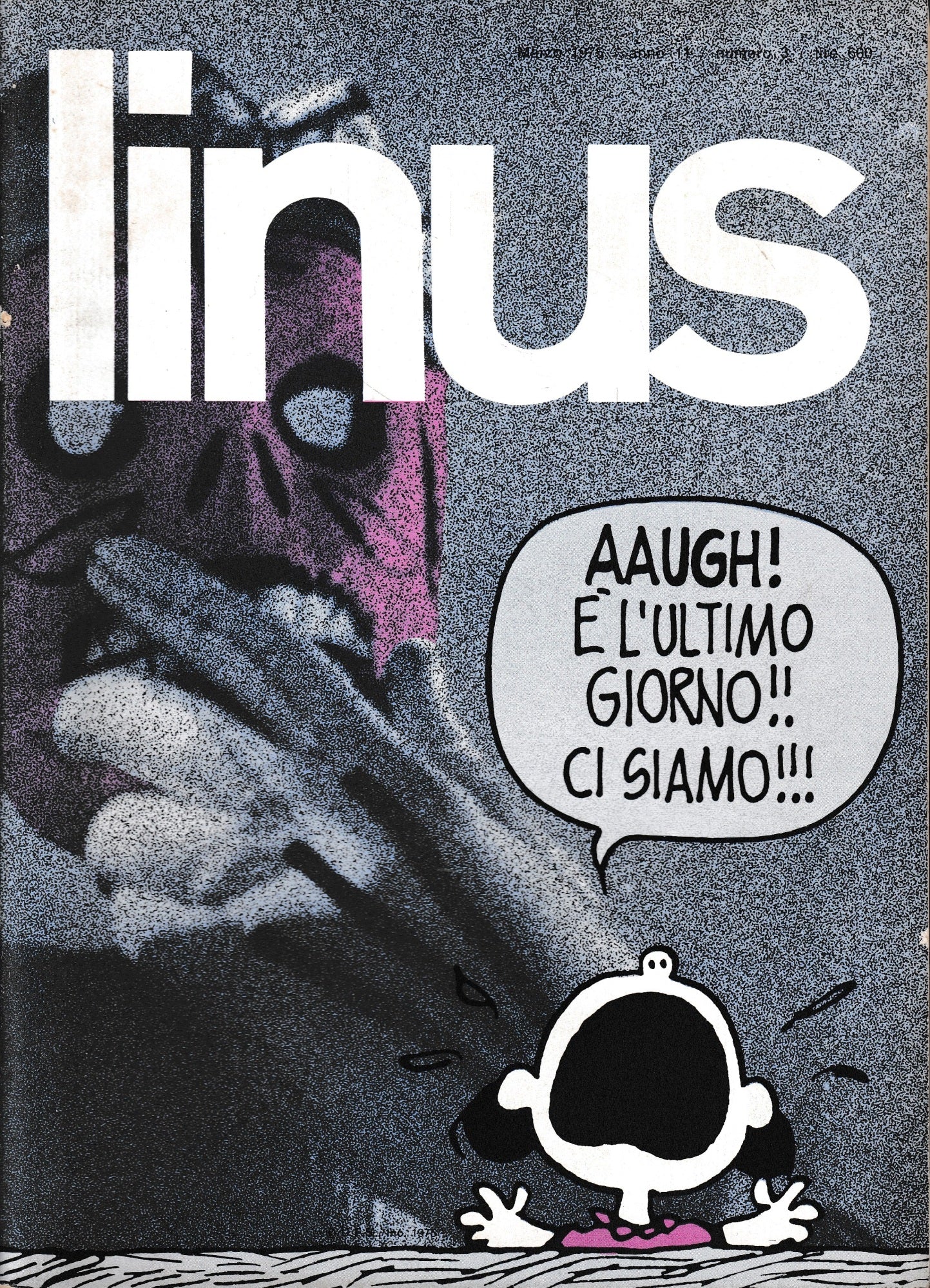 Linus. Marzo 1975 / anno 11 / n. 3 - copertina