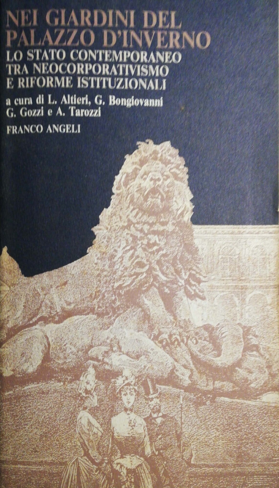 Nei giardini del palazzo d'inverno - copertina