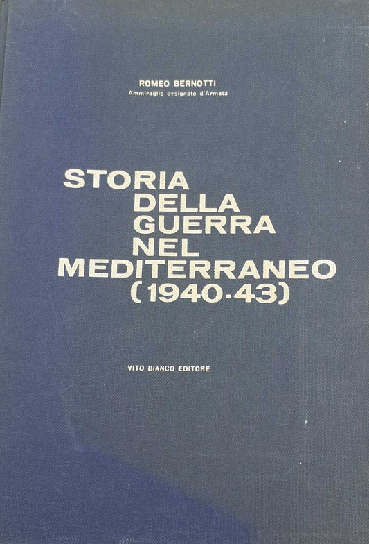 Storia della guerra nel mediterraneo (1940-43) - copertina
