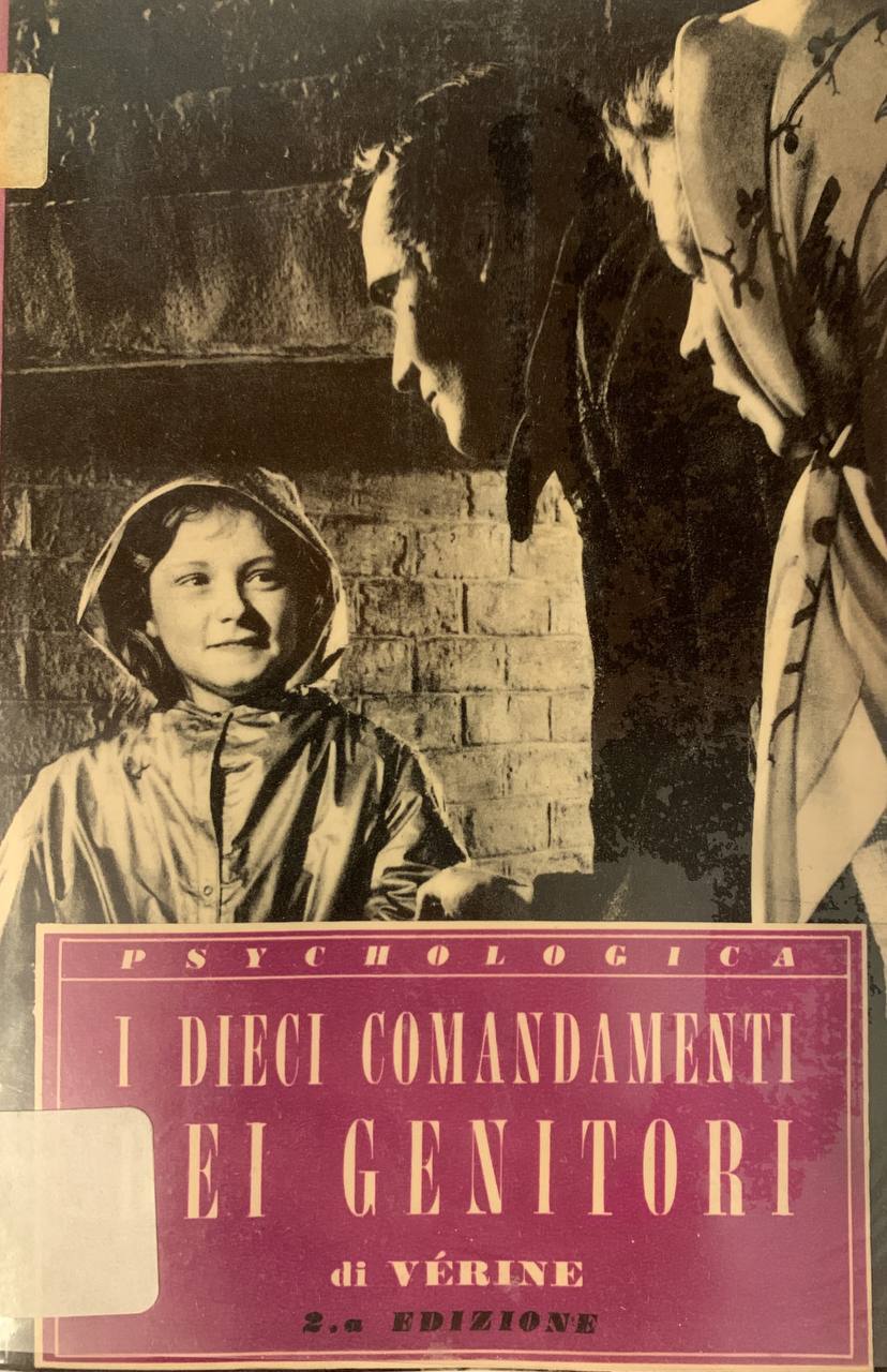 I dieci comandamenti dei genitori - copertina