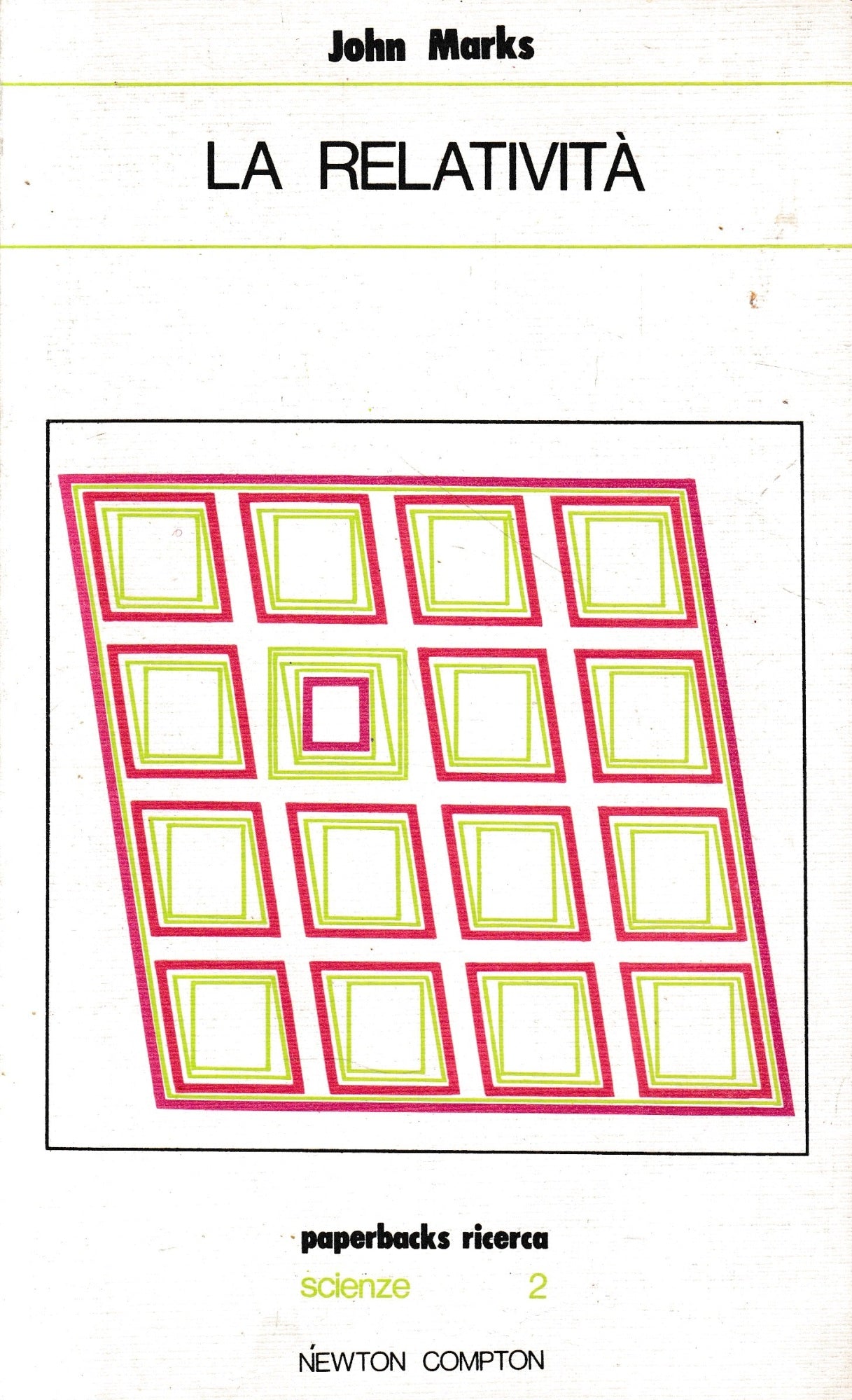 La relatività - copertina