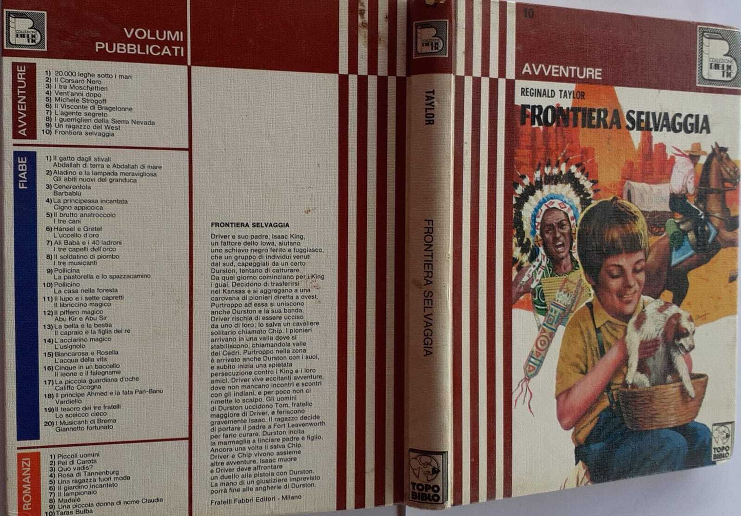 Frontiera selvaggia - copertina