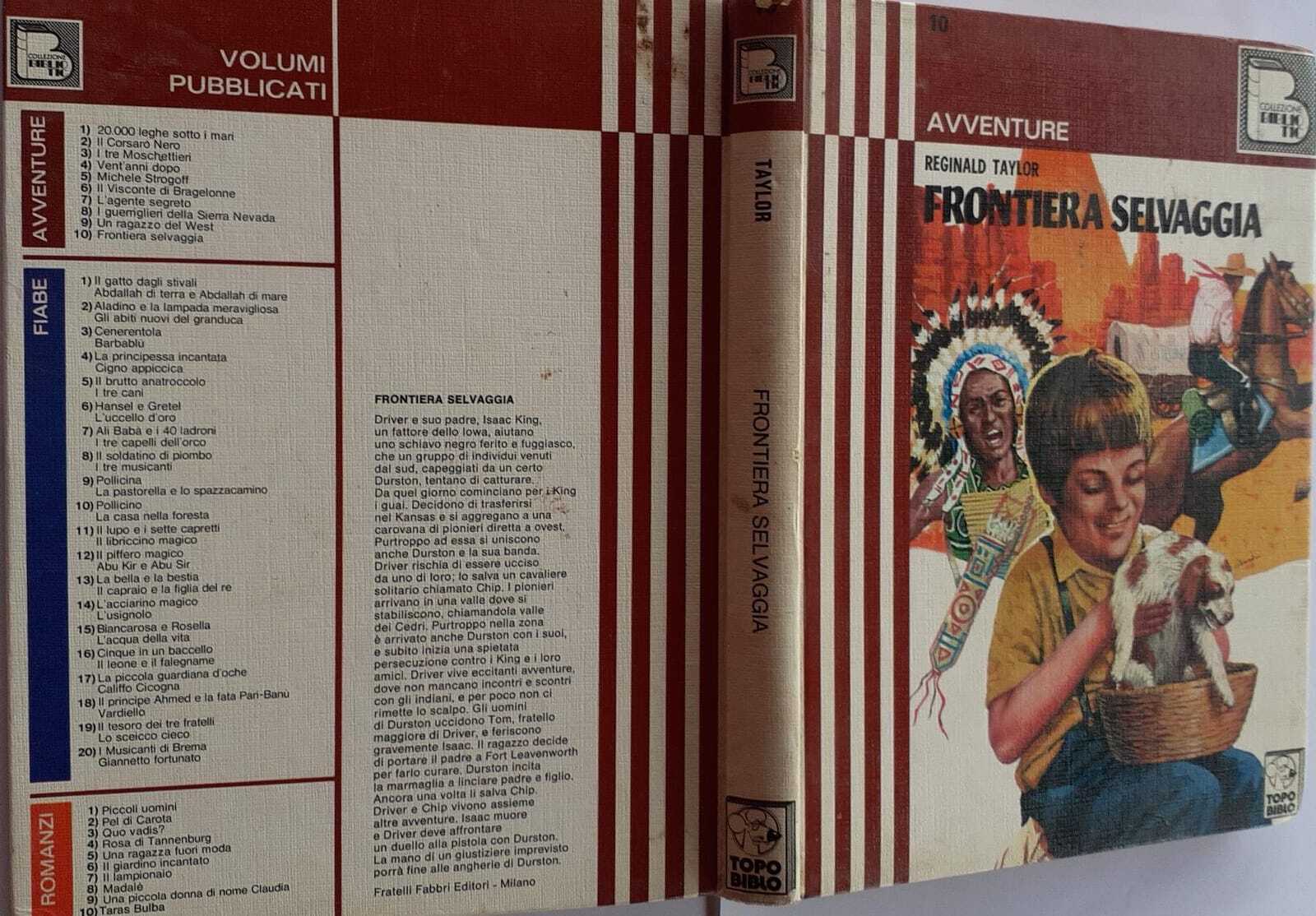 Frontiera selvaggia - copertina