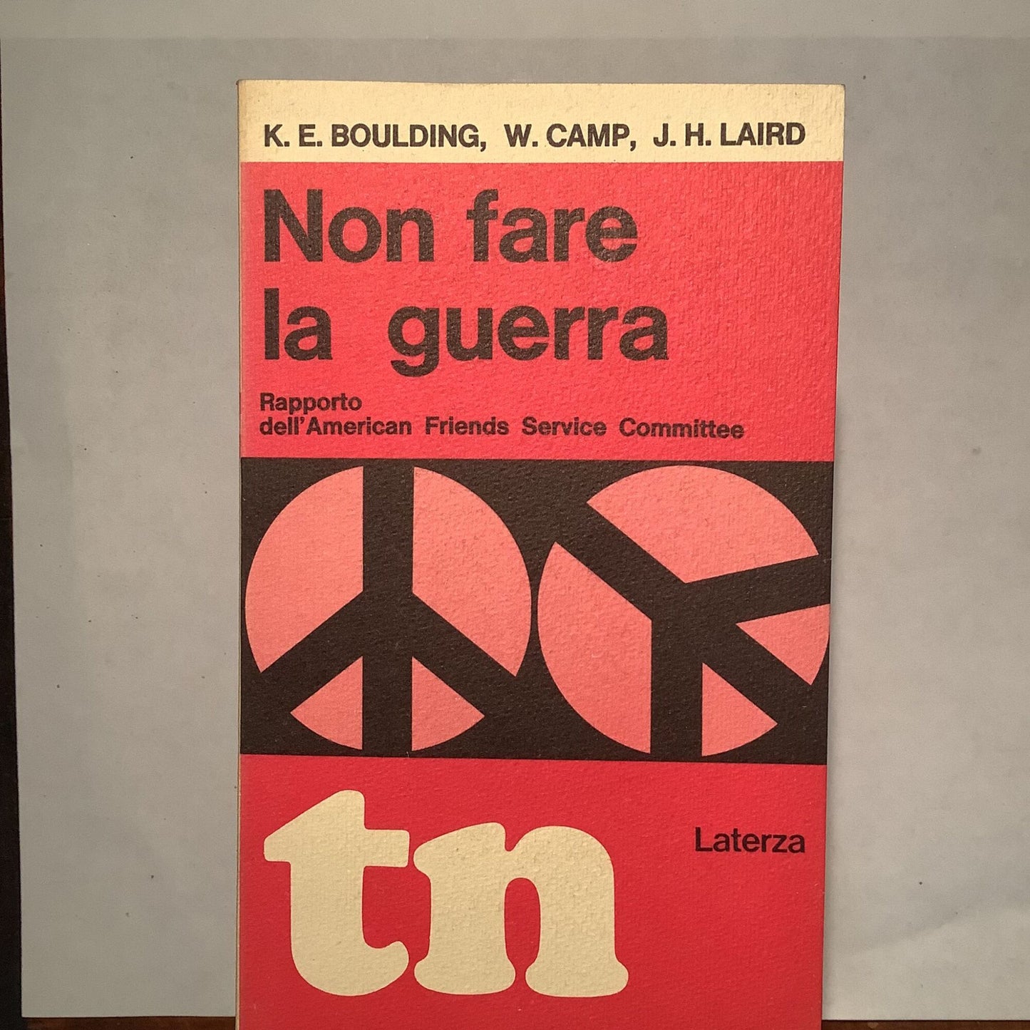 Non fare la guerra - copertina