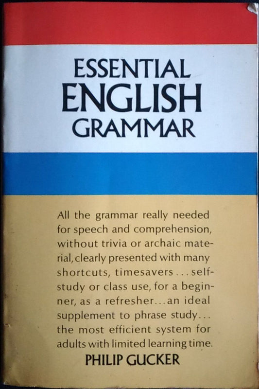 Essential English grammar - copertina