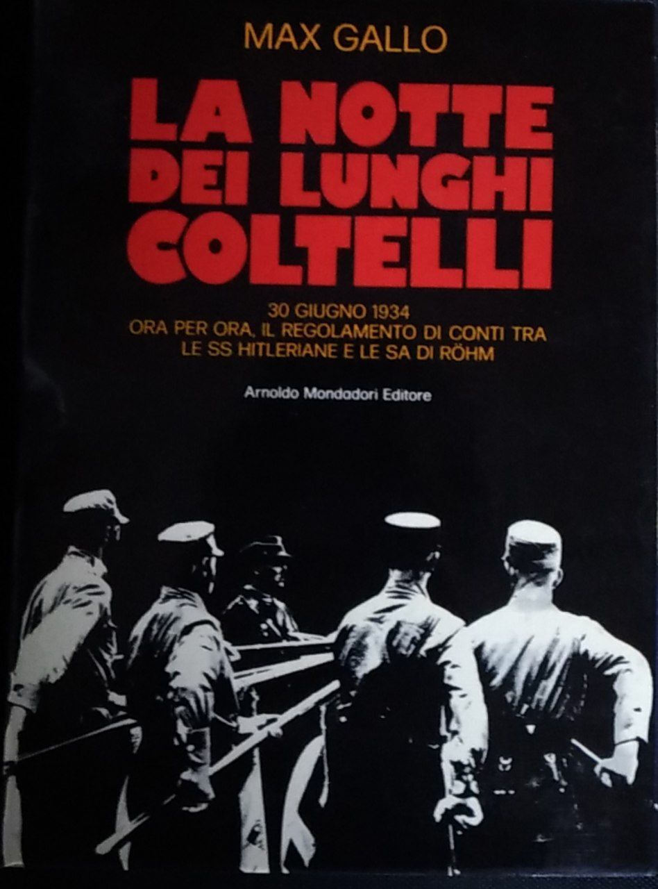 La notte dei lunghi coltelli. 30 giugno 1934 - copertina