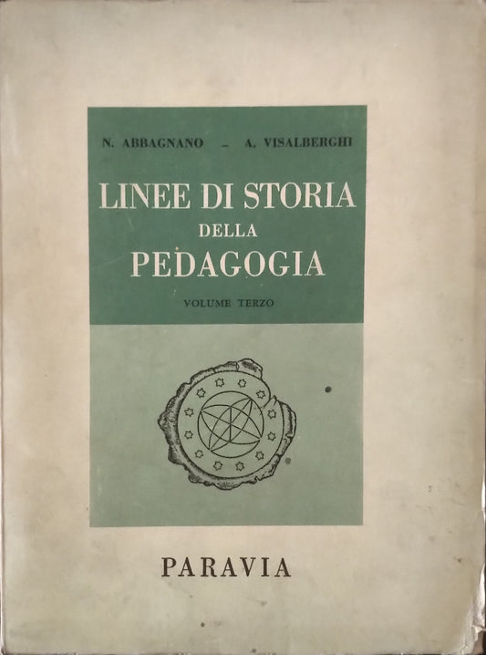Linee di storia della pedagogia. Volume 3 - copertina