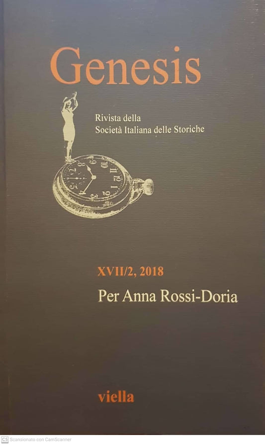 Genesis. Rivista della Società italiana delle storiche. Per Anna Rossi-Doria (vol 2) - copertina