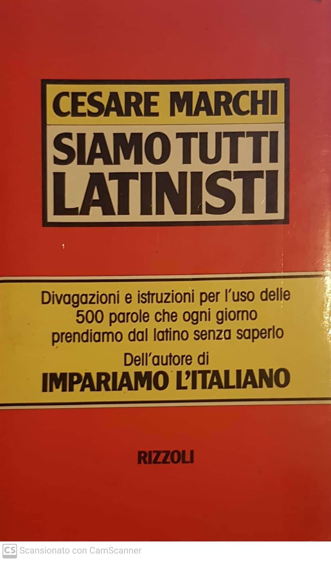 Siamo tutti latinisti - copertina