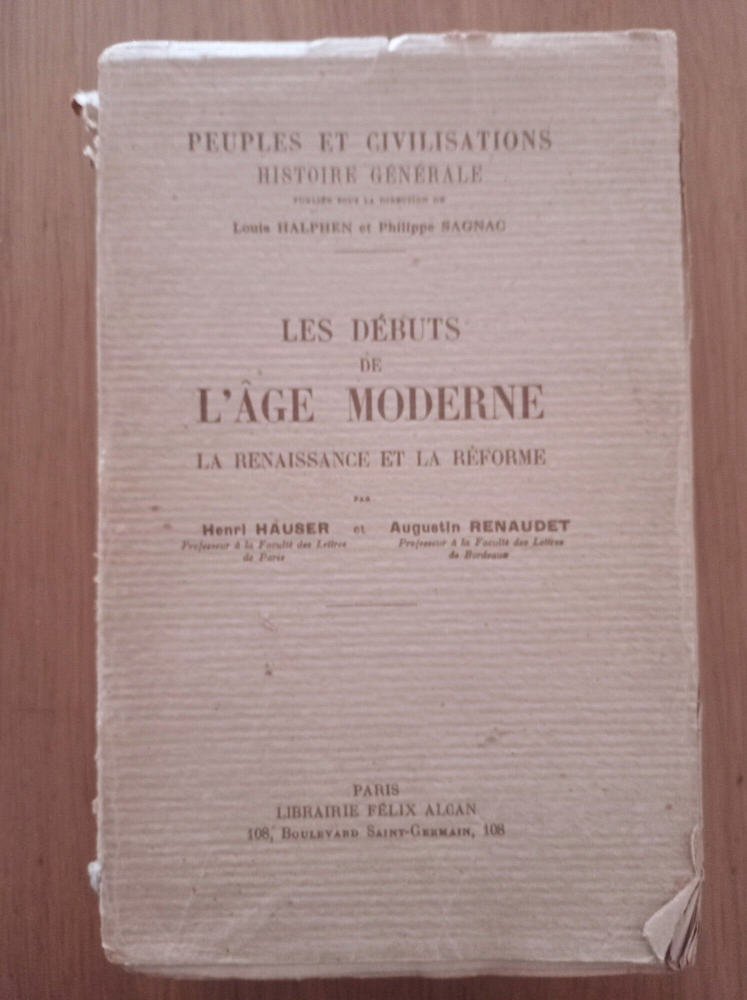 Les debuts de l'age moderne la renaissance et la reforme - copertina