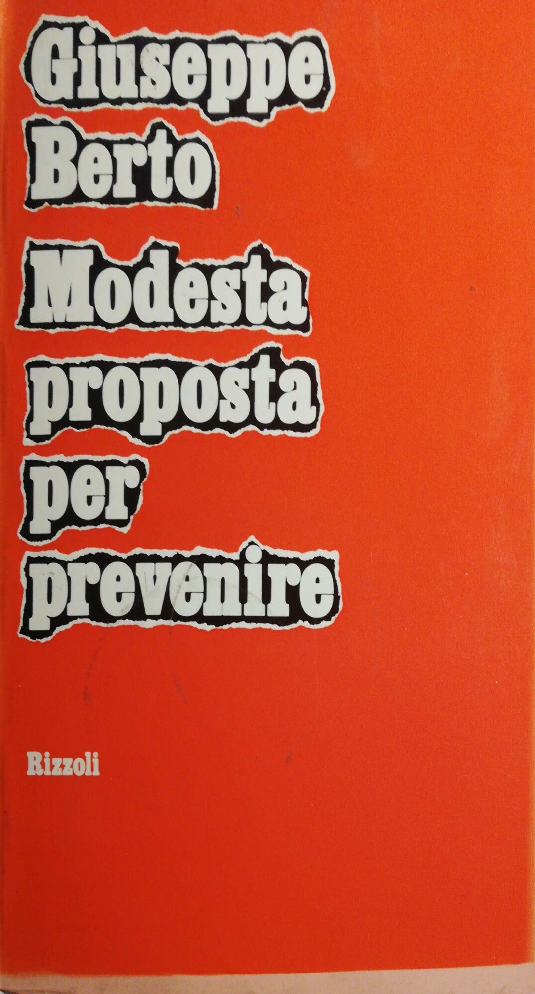Modesta proposta per prevenire - copertina