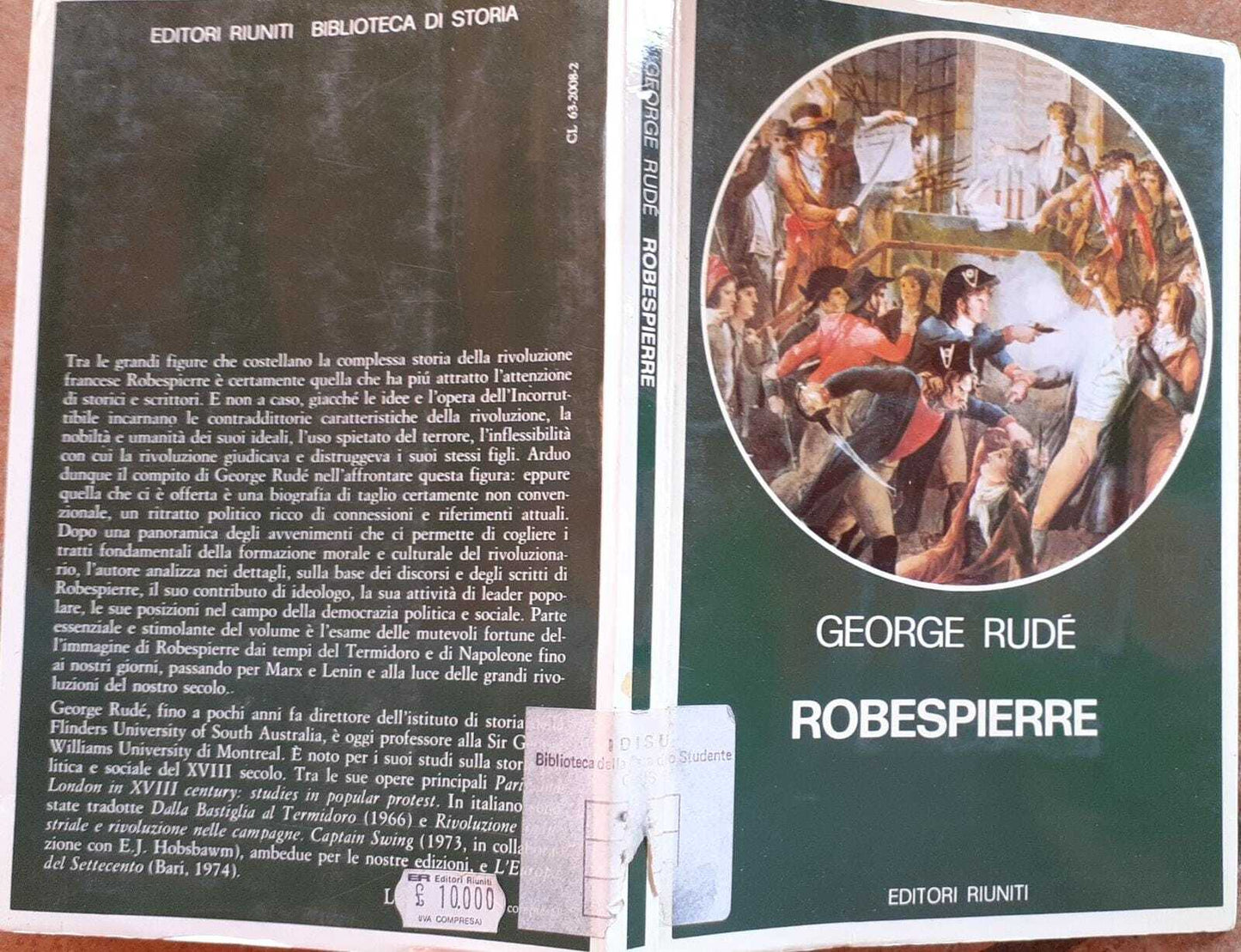 Robespierre. Ritratto di un democratico rivoluzionario - copertina