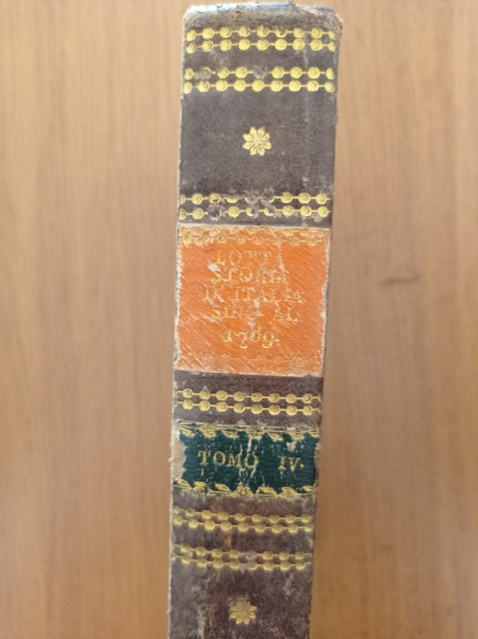 Storia d'Italia Vol. IV - copertina