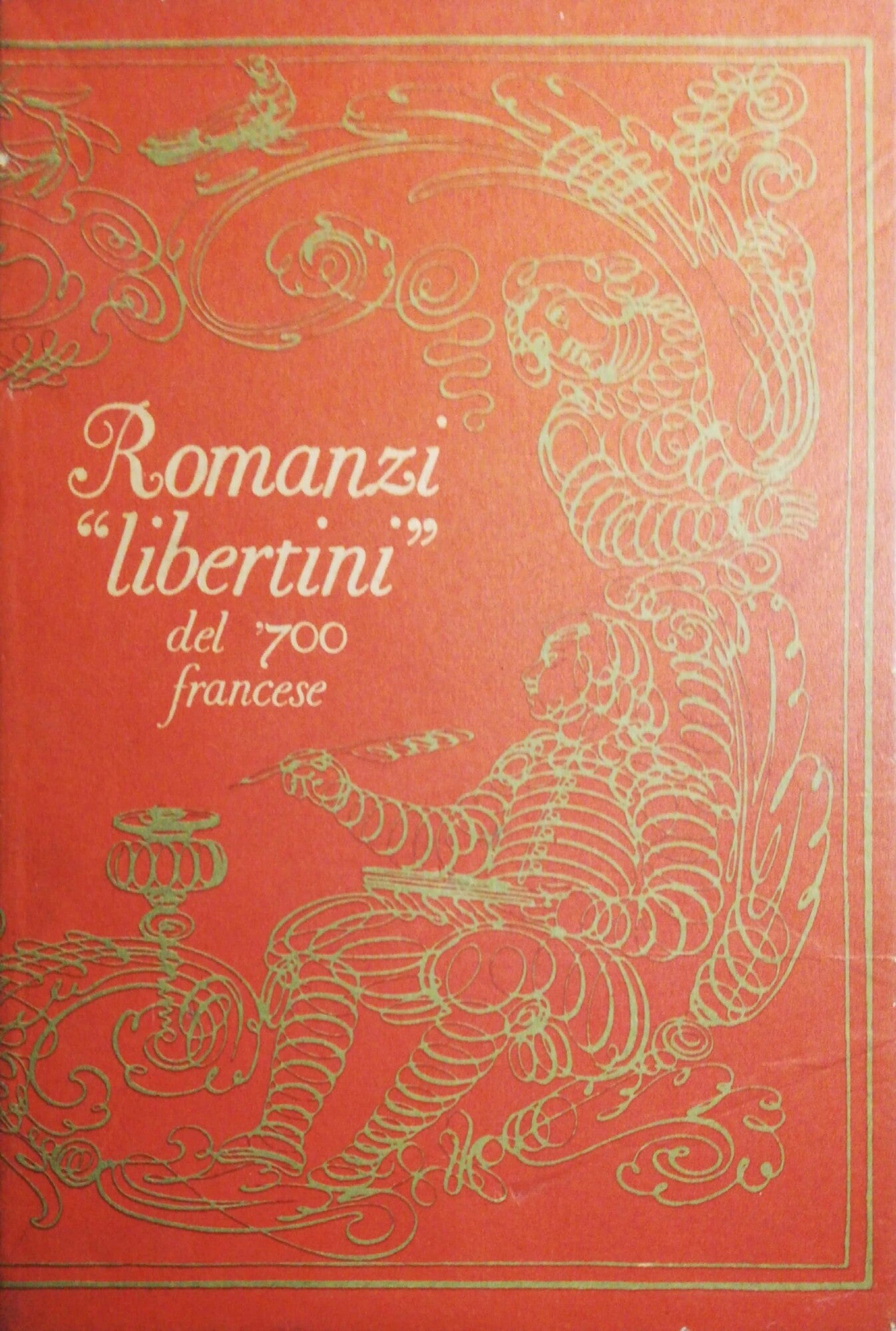 Romanzi libertini del '700 francese - copertina