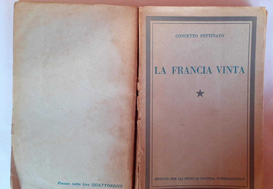 La Francia vinta - copertina