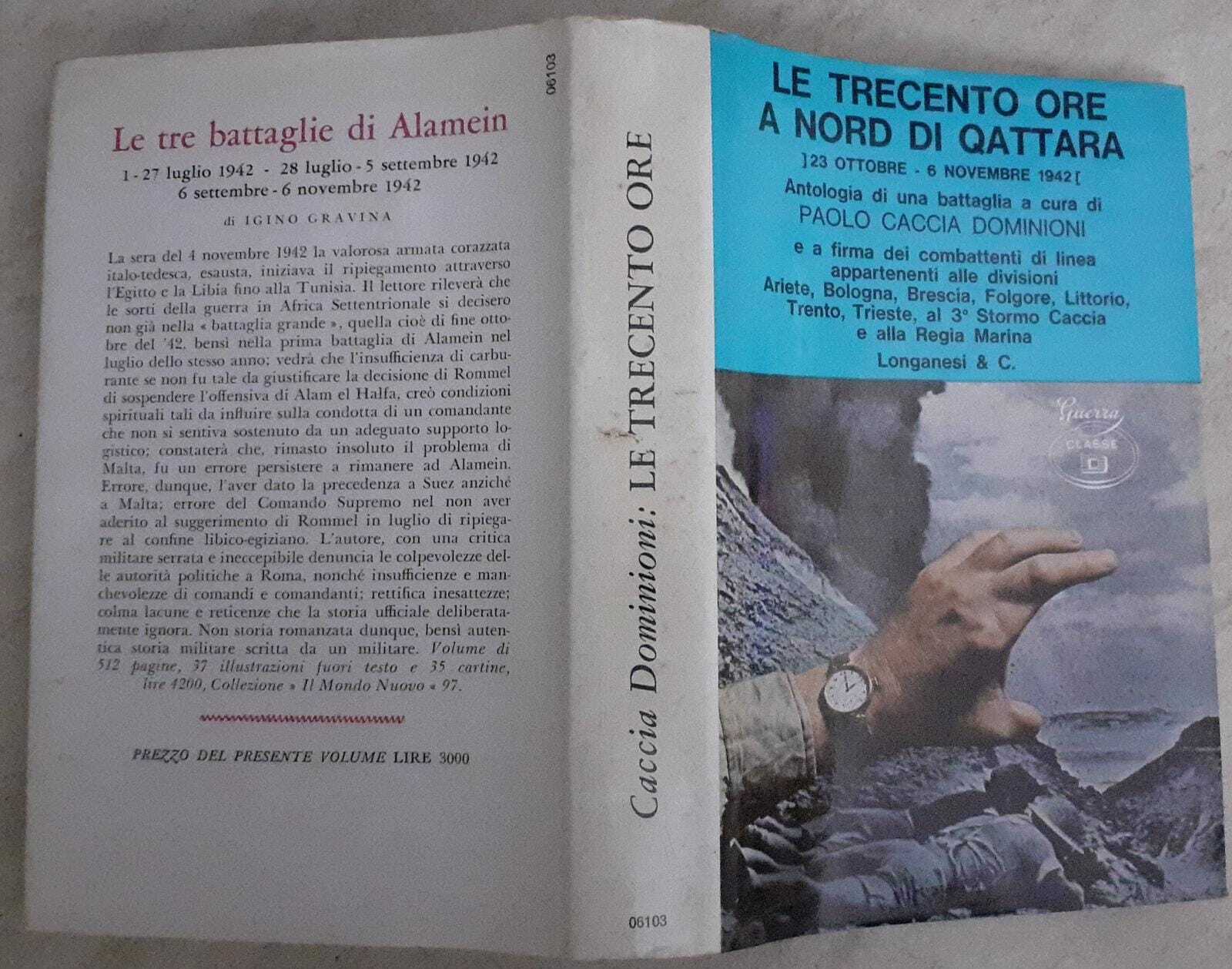 Le trecento ore a nord di Qarrara (123 ottobre-6 novembre 1942) - copertina