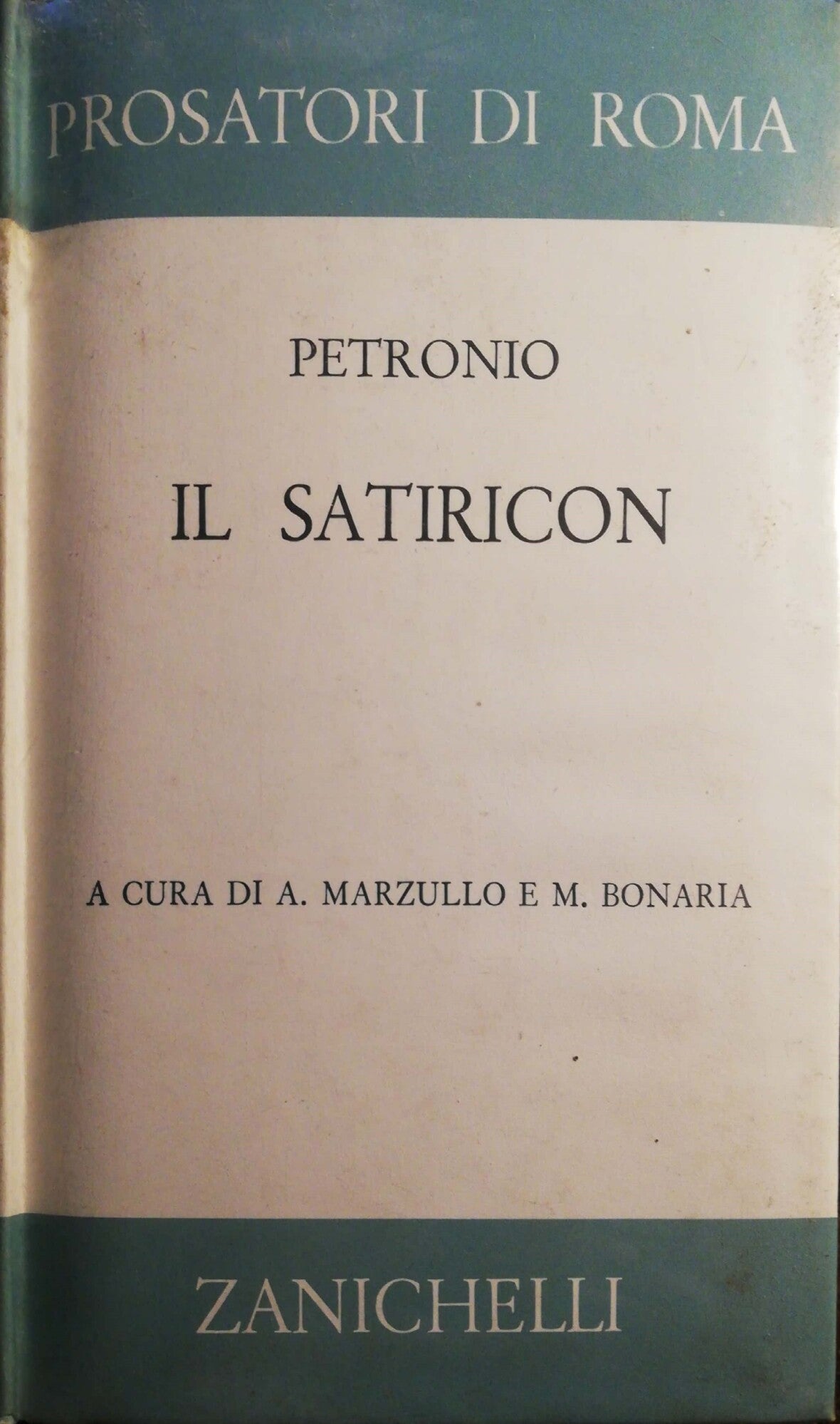 Il Satiricon - copertina