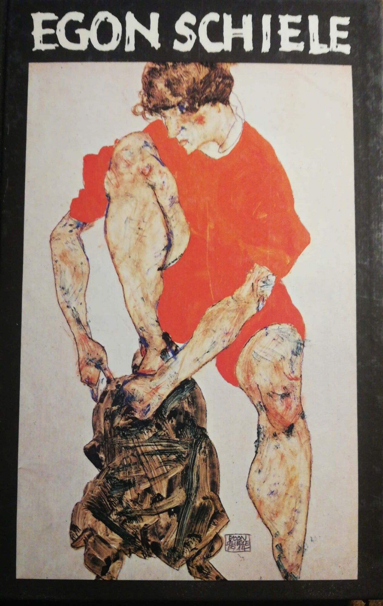 Egon Schiele, drawings and water colours - copertina
