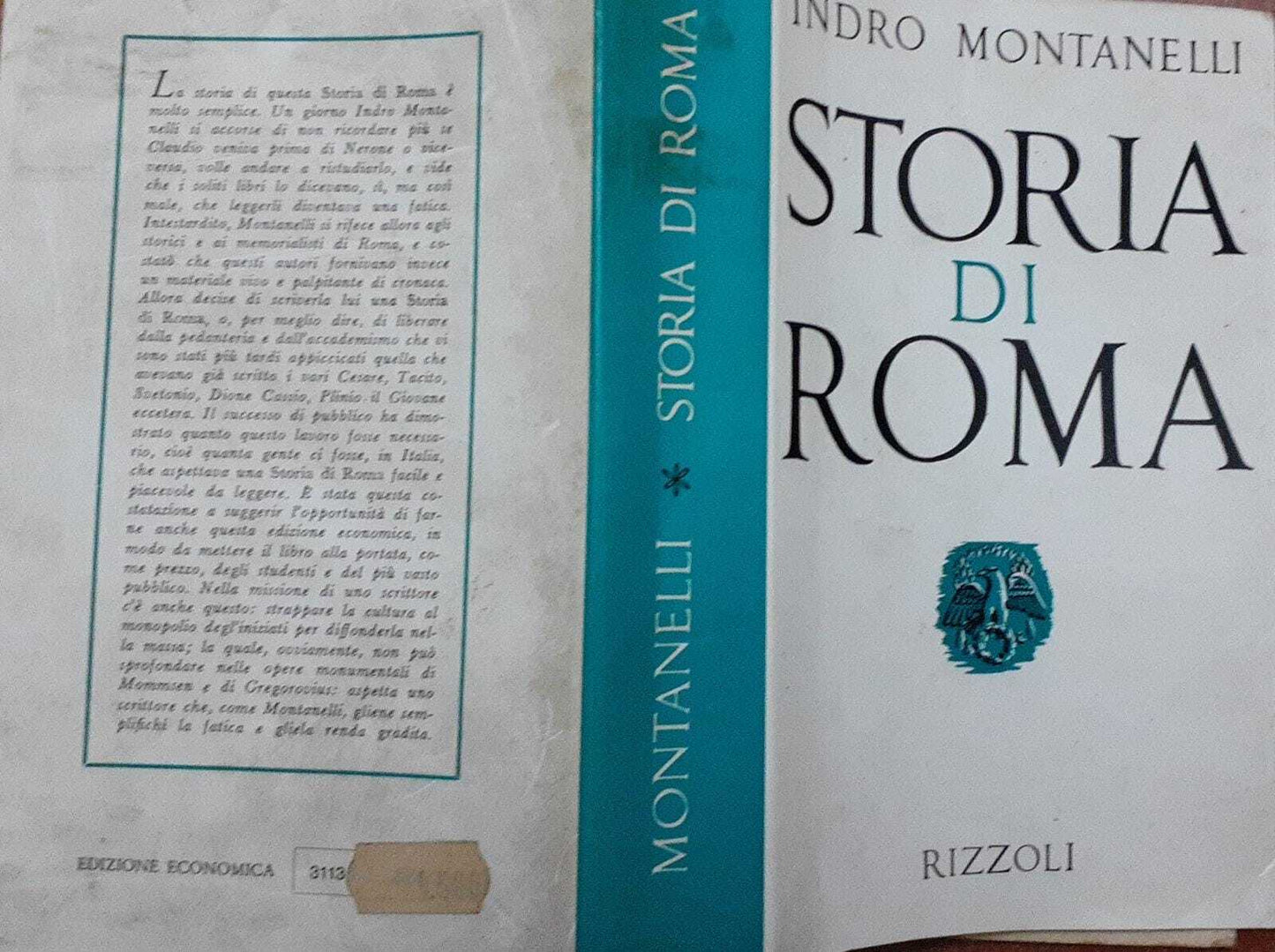 Storia di Roma - copertina