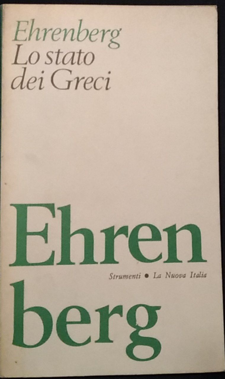 Lo stato dei Greci - copertina