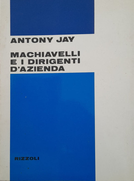 Machiavelli e i dirigenti d'azienda - copertina