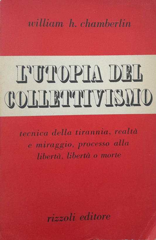 L'utopia del collettivismo - copertina