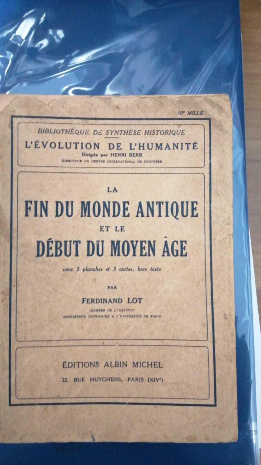 La Fin du monde antique et le début du Moyen âge - copertina