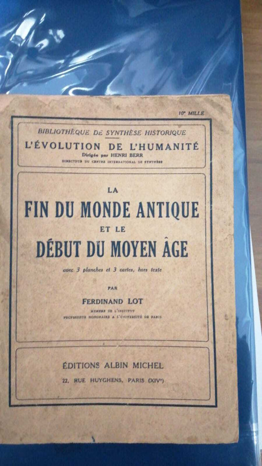 La Fin du monde antique et le début du Moyen âge - copertina