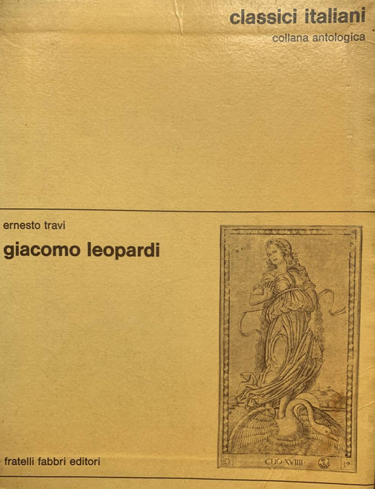 Giacomo Leopardi - copertina