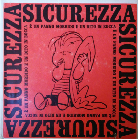 Sicurezza è un panno morbido e un dito in bocca - copertina