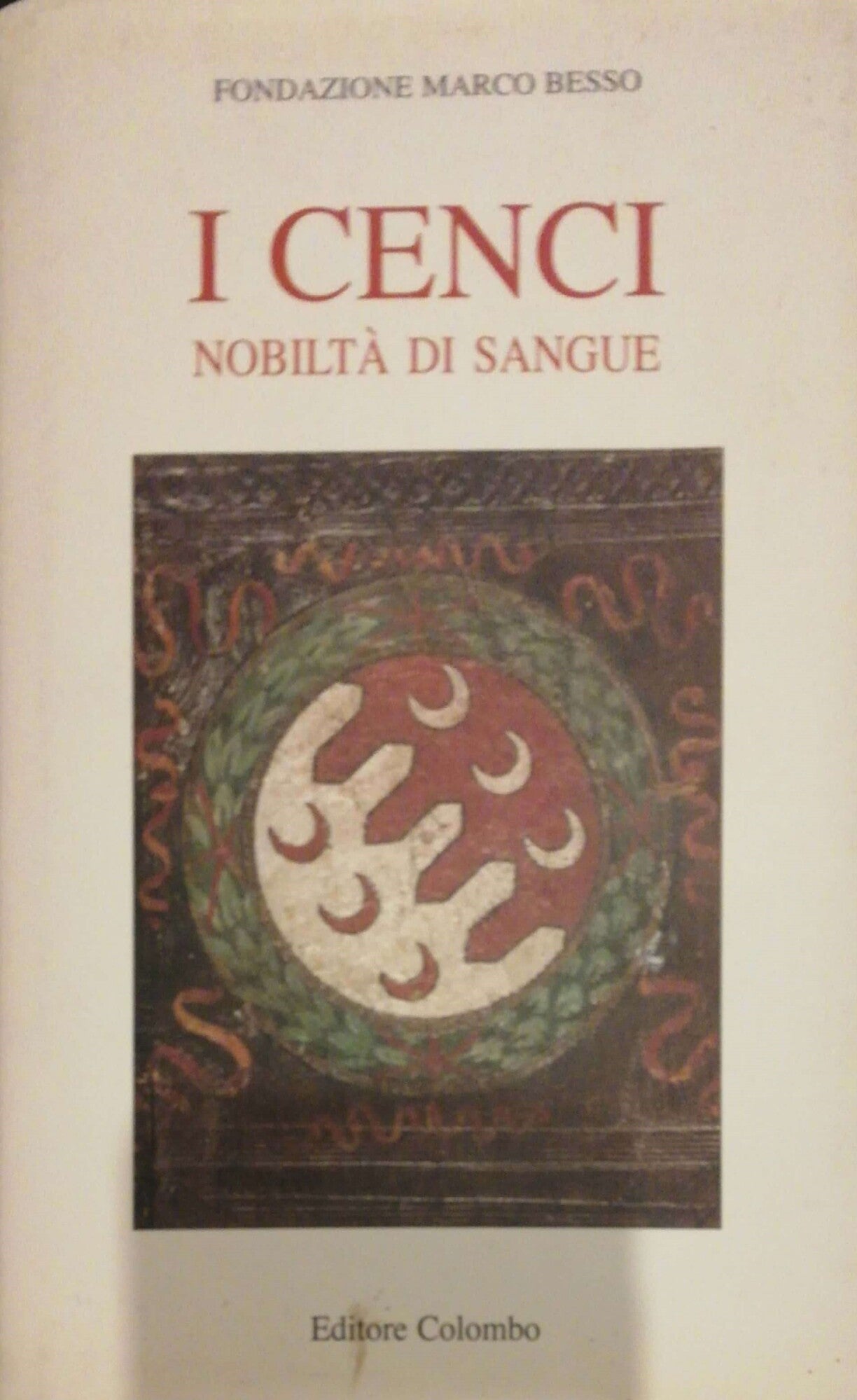 I cenci, nobiltà di sangue - copertina