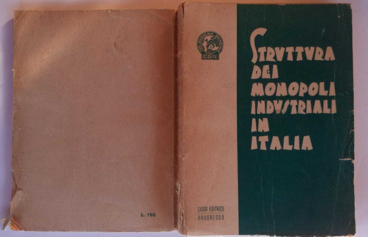 Struttura dei monopoli industriali in Italia - copertina