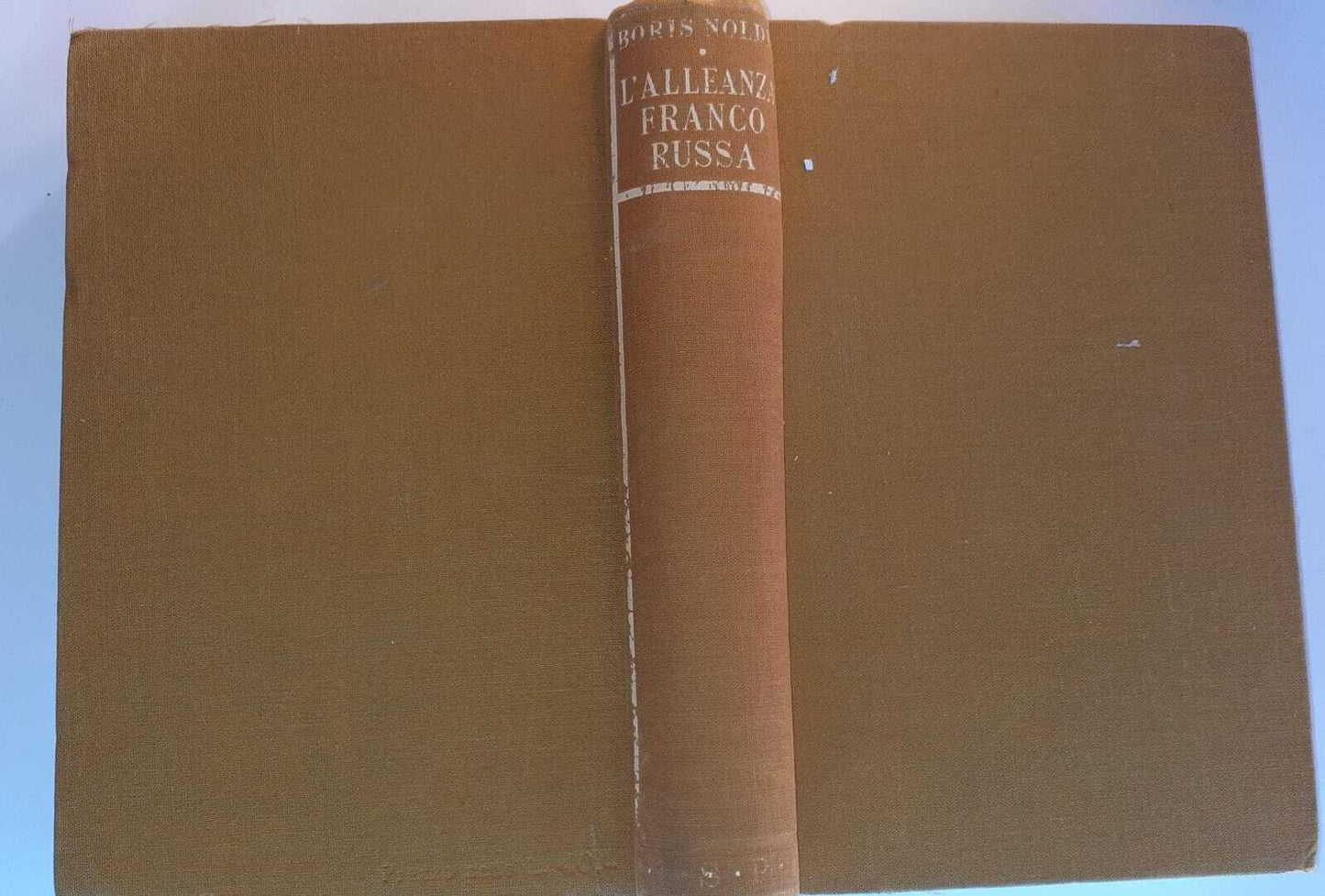 L' Alleanza Franco-Russa. Le origini del sistema diplomatico d'anteguerra - copertina