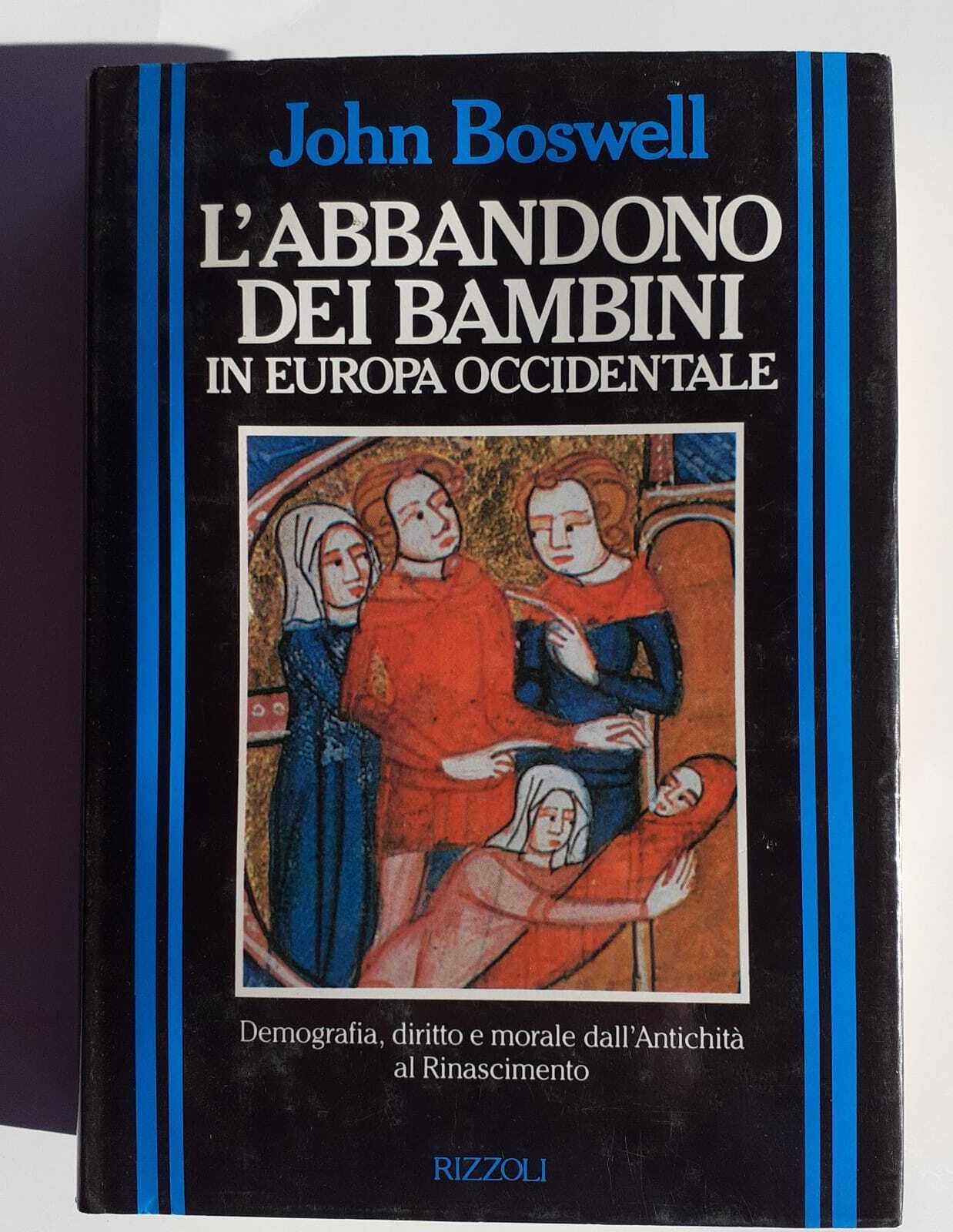 L'abbandono dei bambini in Europa occidentale - copertina