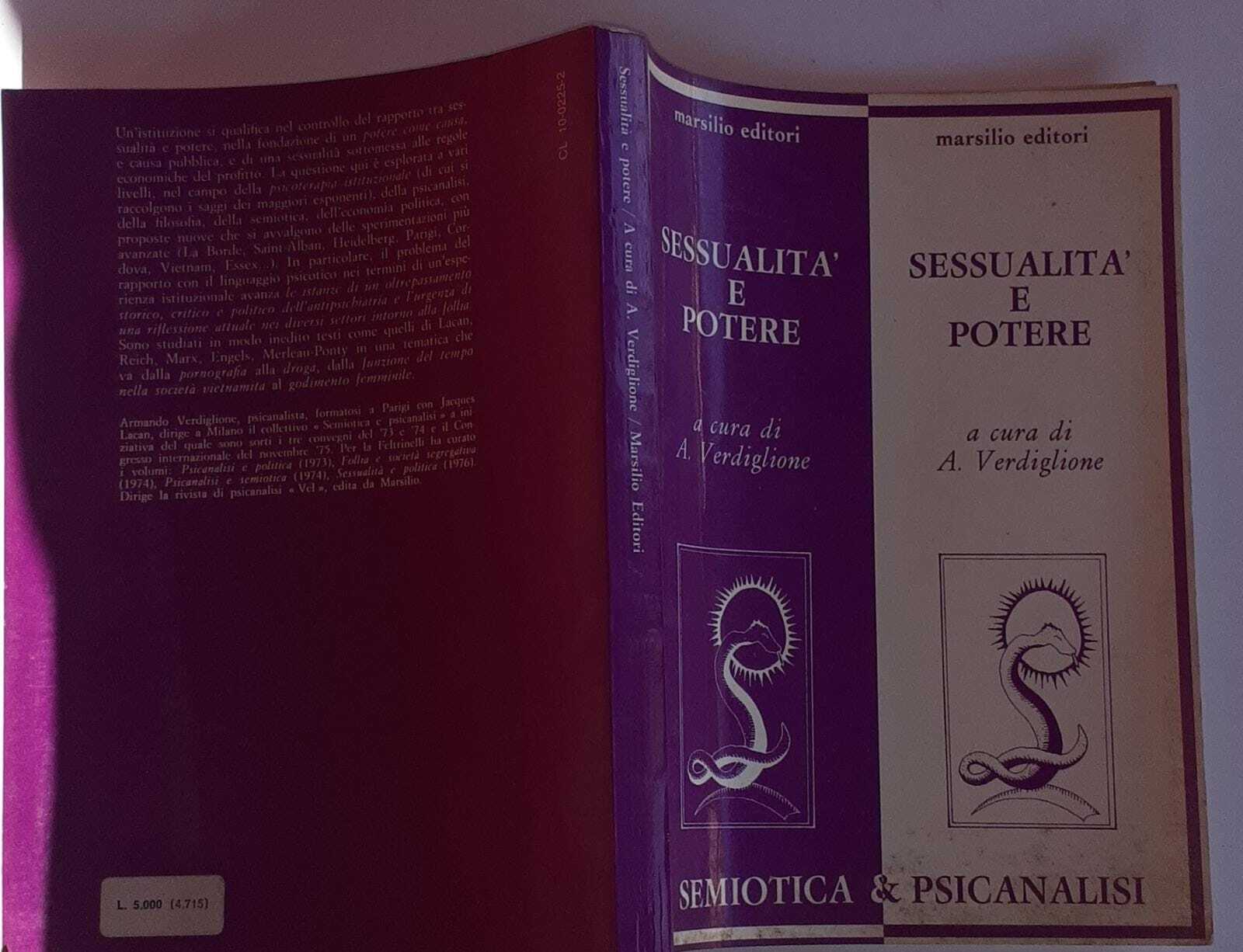 Sessualità e potere - copertina