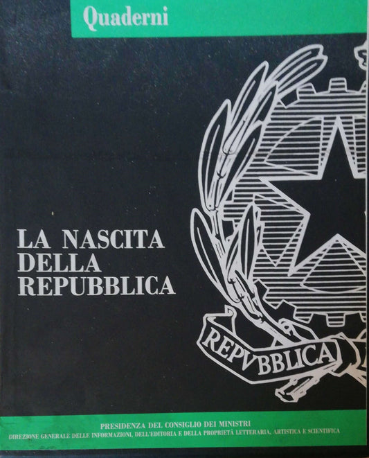 La nascita della Repubblica - copertina