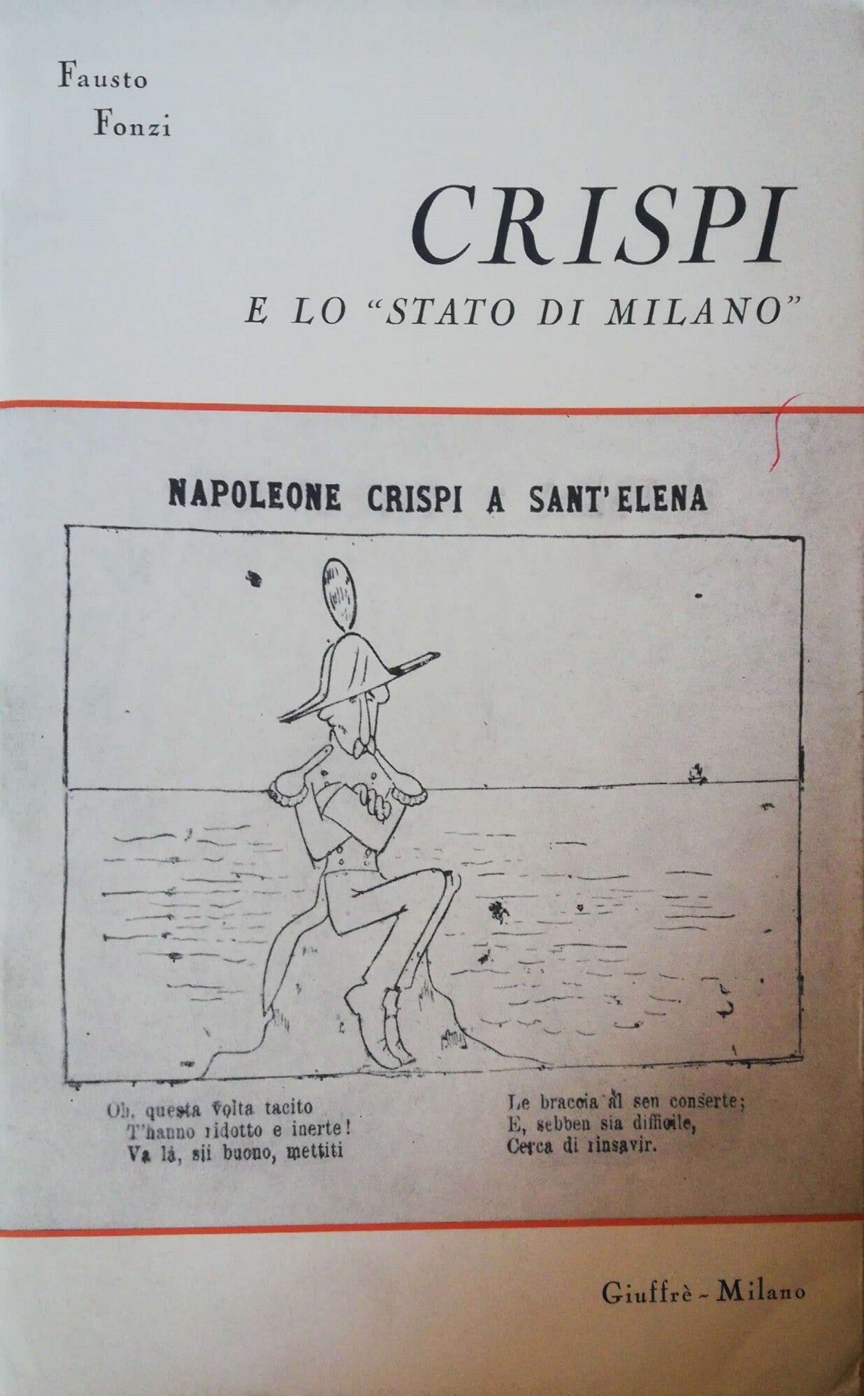 Crispi e lo "Stato di Milano" - copertina