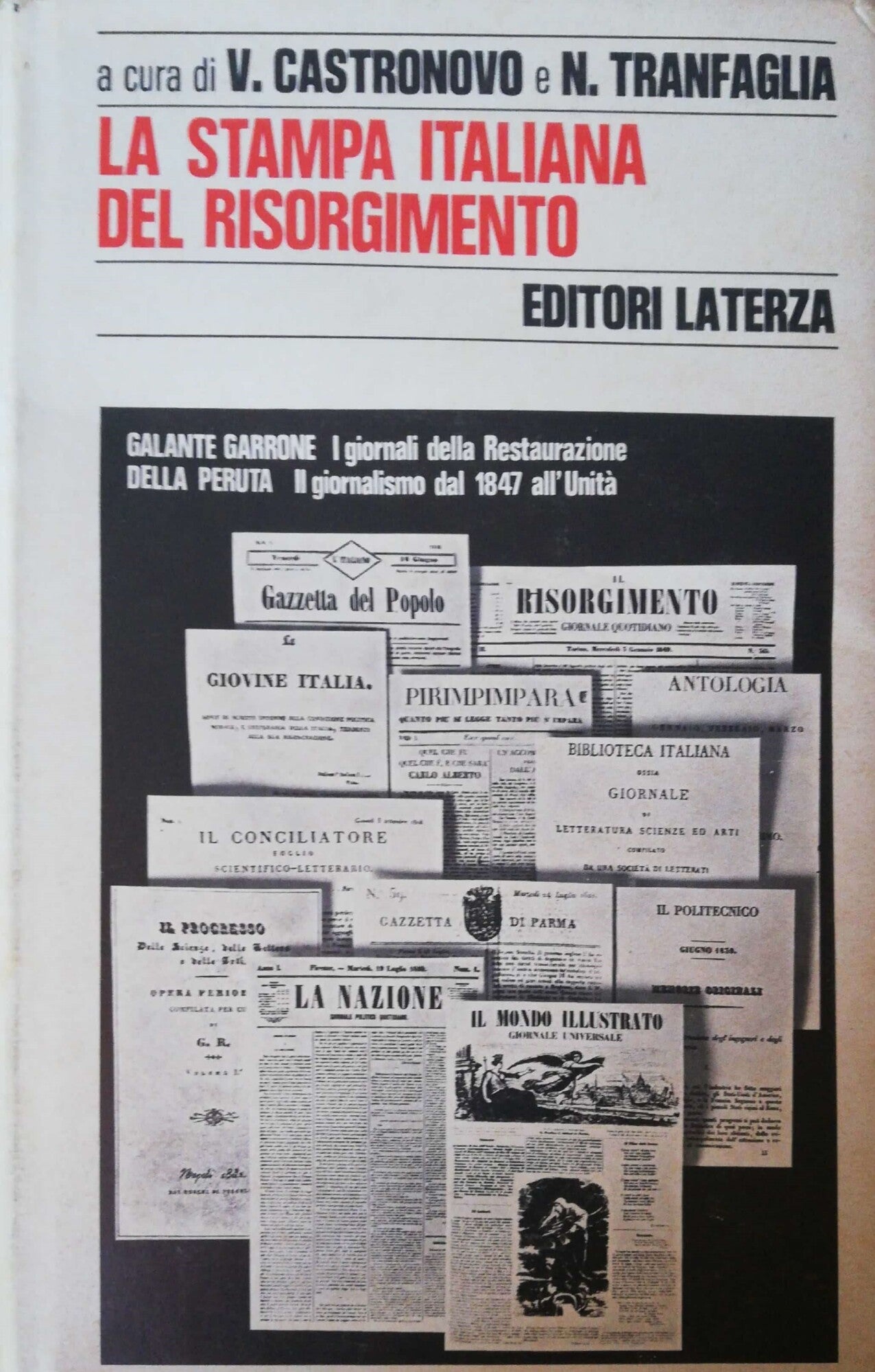 La Stampa italiana del Risorgimento - copertina