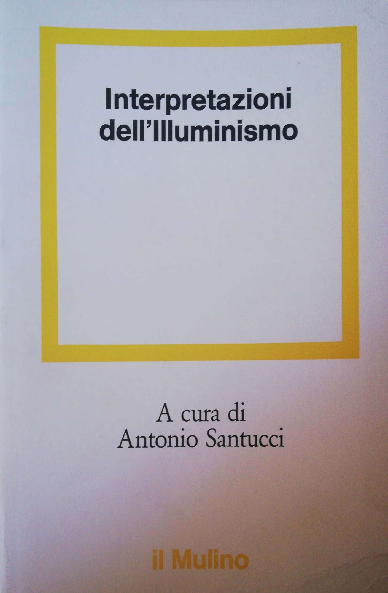 Interpretazioni dell'Illuminismo - copertina