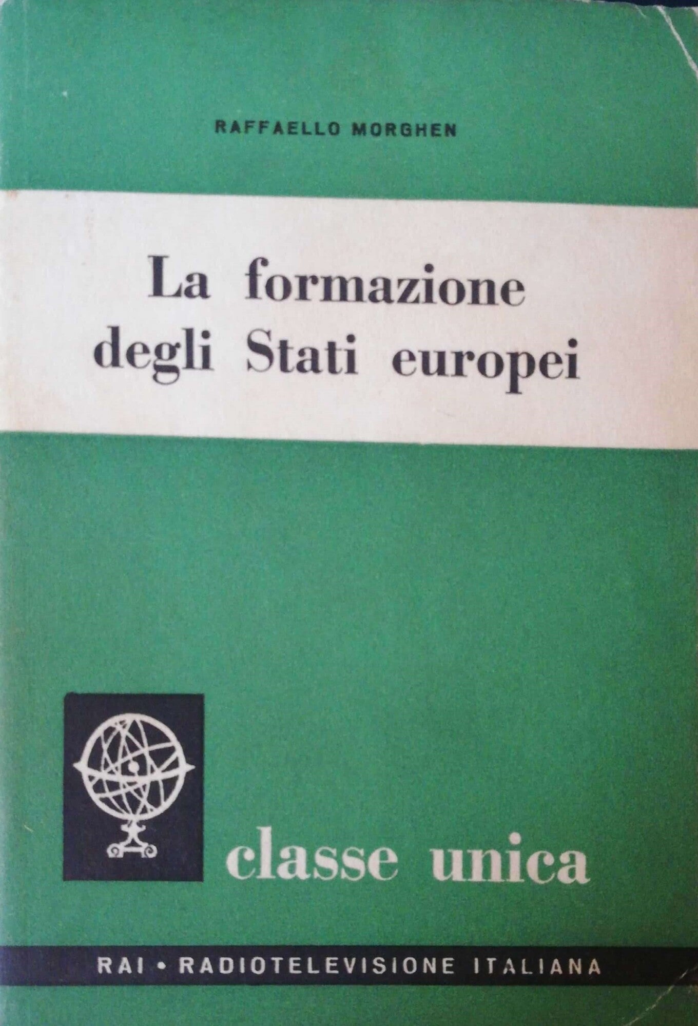 La formazione degli stati Europei - copertina