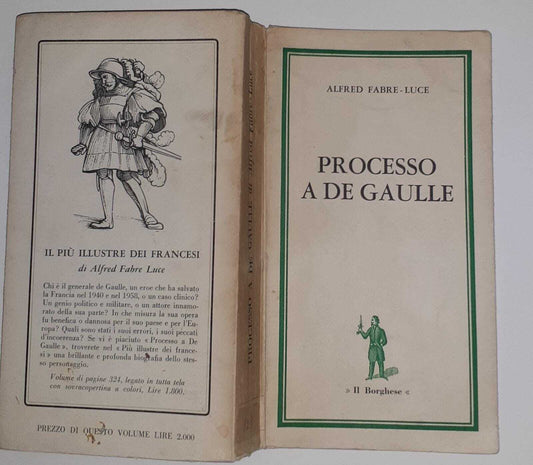 Processo a De Gaulle - copertina
