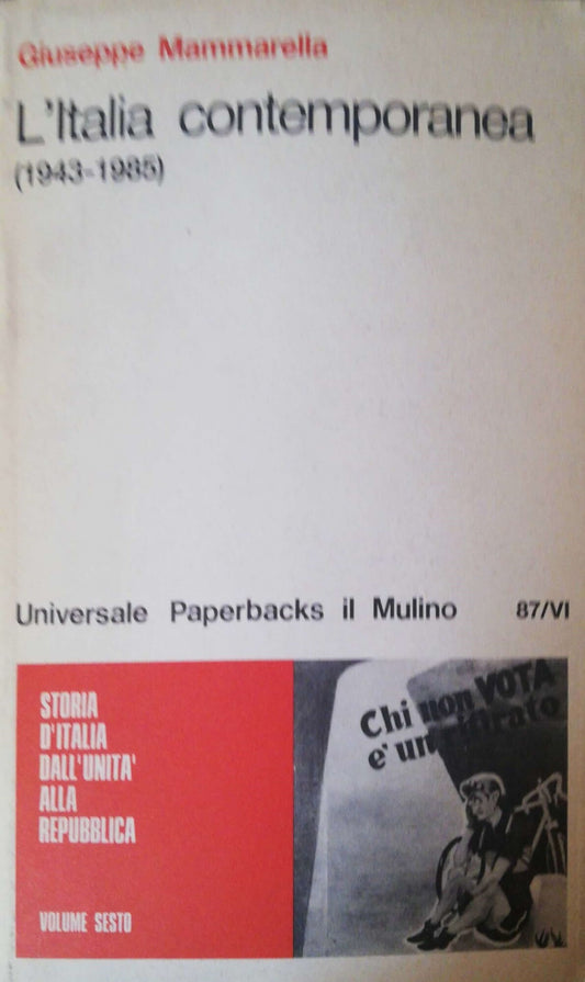 L'Italia contemporanea (1943-1985) - copertina
