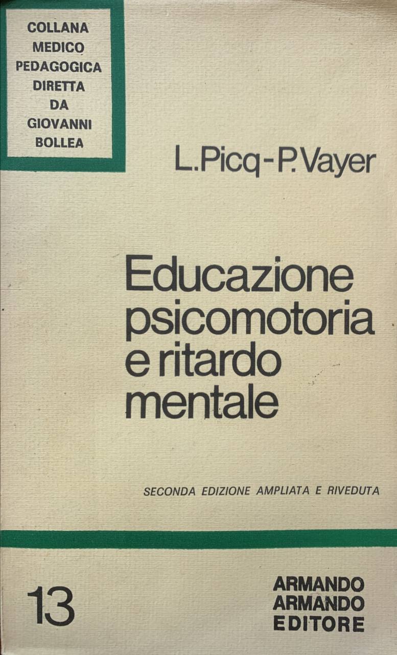 Educazione psicomotoria e ritardo mentale - copertina